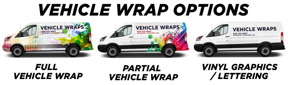Crowley Vehicle Wraps vehicle wrap options